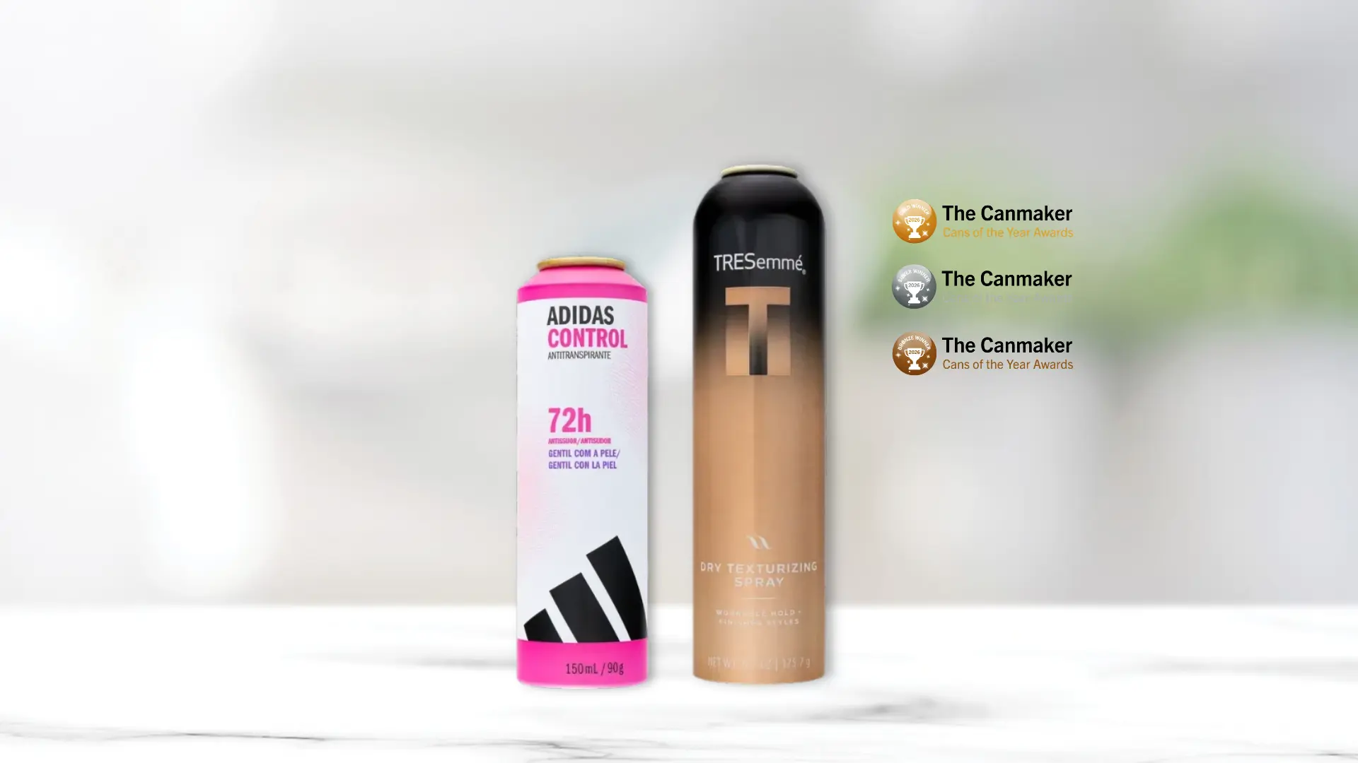 Three Cans of the Year awards across Aerosol and Sustainability categories